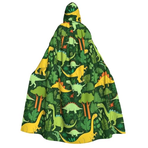 YBAOFU Halloween Zauberer Hexe Kapuzenmantel Umhang Weihnachten Hoodies Umhang Cosplay für Mode Männer Frauen Urlaub Gastgeschenke Partyzubehör Kleider Kleidung Kostüm – Palmblatt von YBAOFU