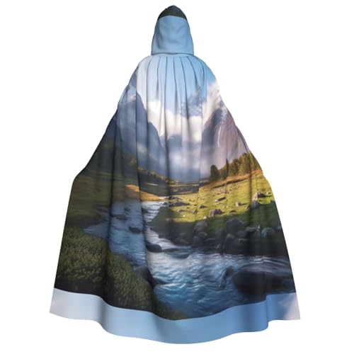 YBAOFU Halloween Zauberer Hexe Mit Kapuze Robe Mantel, Weihnachten Hoodies Cape Cosplay für Mode Männer Frauen Urlaub Bevorzugungen Partybedarf Kleider Kleidung Kostüm - Reise Berglandschaft YBAOFU Halloween Zauberer Hexe Mit Kapuze Robe Mantel, Weihnachten Hoodies Cape Cosplay für Mode Männer Frauen Urlaub Bevorzugungen Partybedarf Kleider Kleidung Kostüm - Reise Berglandschaft von YBAOFU