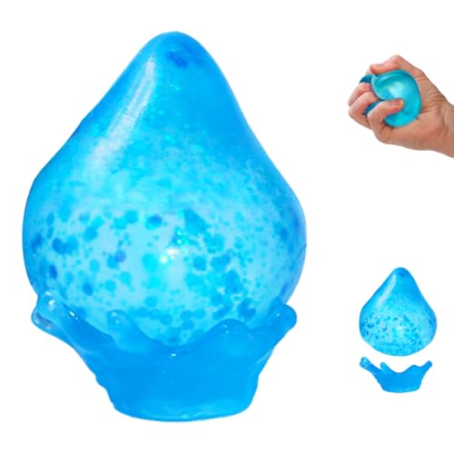 Stress Dream Drop Stress Spielzeug 1 Stück Water Drop Anti Stress Spielzeug Kreatives Dekompressions Water Drop Squeeze Toy Squishy Squeeze Toys Sensorisches Fidget-Spielzeug Für Jungen Und Mädchen von YBFBSJK