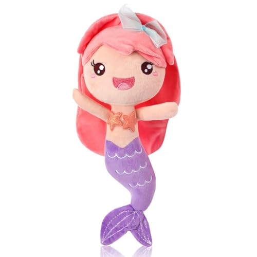 YCGDPH Plüsch Spielzeug, Meerjungfrau Soft Toys, Meerjungfrau Plüschtier, Meerjungfrau Kuscheltier, Meerjungfrau Plushies,leuchtende Farben,perfekt für Spielen, Geburtstagsgeschenk, 7,8 Zoll von YCGDPH