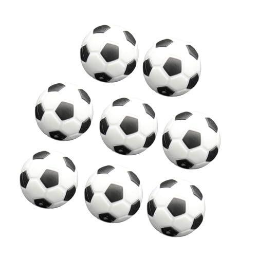 YCHUCH 8pcs Table Football Soccer Ersatzkugeln Offizielle Tabletop Game Bälle Offizielle Kleine Tischbälle Bälle von YCHUCH