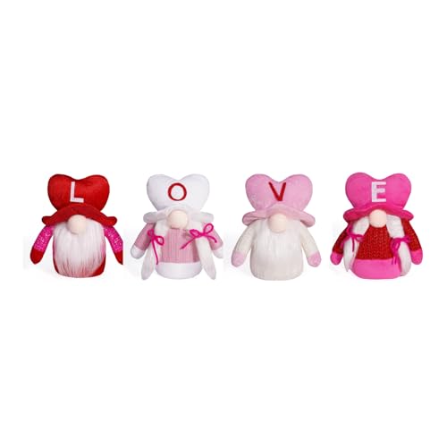YCHUCH Delight Plushes Puppen, handgemacht, Weihnachtsmann, skandinavische Plüschpuppen für Valentinstag, Ornamente, Display-Puppen YCHUCH Delight Plushes Puppen, handgemacht, Weihnachtsmann, skandinavische Plüschpuppen für Valentinstag, Ornamente, Display-Puppen von YCHUCH