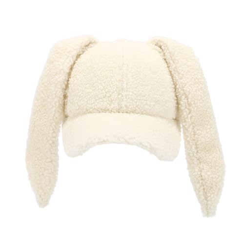 YCHUCH Dicker Baseballhut für Halloween, Cosplay, Sport, Hut mit Ohren, 2000er Jahre, Cosplay-Hut, Kaninchen, Baseballmützen, 2000er Jahre YCHUCH Dicker Baseballhut für Halloween, Cosplay, Sport, Hut mit Ohren, 2000er Jahre, Cosplay-Hut, Kaninchen, Baseballmützen, 2000er Jahre von YCHUCH