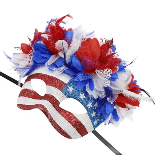 YCHUCH Gefederte Maskerade Pailletten halbes Gesicht Halloween Dekoration für Damen Herren Maskerade Halloween Cosplay YCHUCH Gefederte Maskerade Pailletten halbes Gesicht Halloween Dekoration für Damen Herren Maskerade Halloween Cosplay von YCHUCH