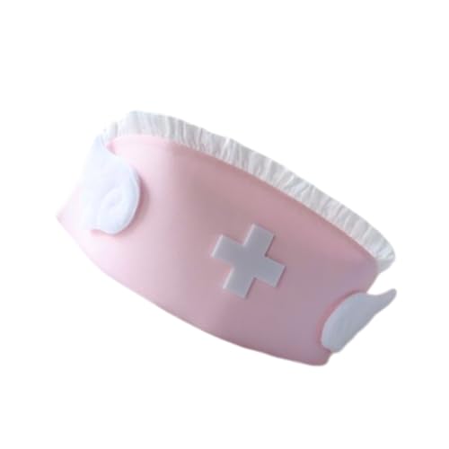 YCHUCH Professionelles Halloween-Cosplay-Kostüm, Hut, Spitze, Haarteil, Kopf-Accessoire mit einzigartigen Flügel-Spitzendetails von YCHUCH