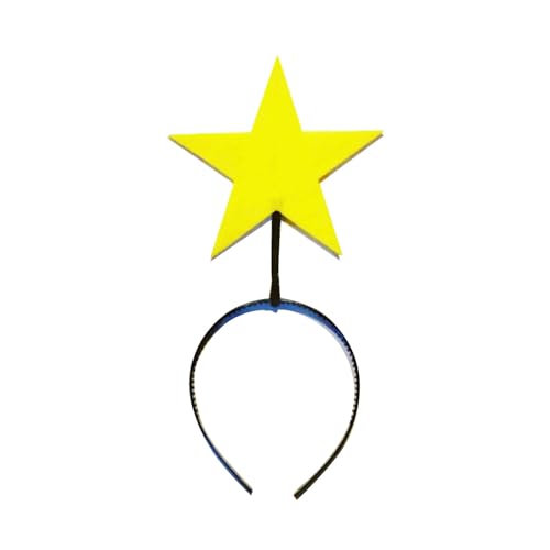 YCHUCH Stern-Haarbänder, Foto-Requisiten, auffällige Sonnen-Stirnbänder, Party-Kopfschmuck, lustige Stirnbänder für Musik YCHUCH Stern-Haarbänder, Foto-Requisiten, auffällige Sonnen-Stirnbänder, Party-Kopfschmuck, lustige Stirnbänder für Musik von YCHUCH