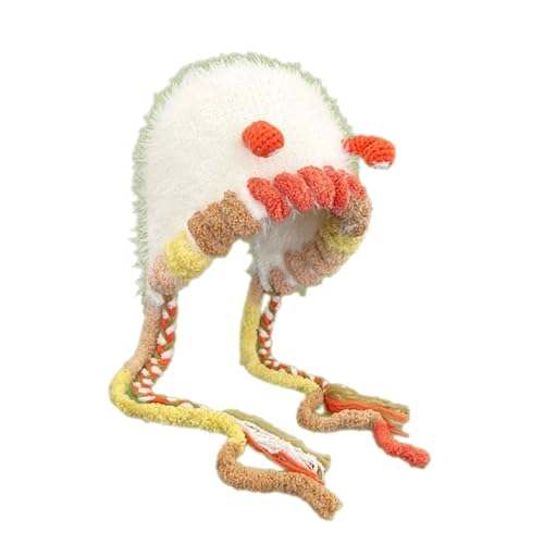 YCHUCH Stilvolle Monster-Plüsch-Hut, Bühnenauftritte, weicher Pferdeschwanz, Lolitas-Hut für Kinder und Jugendliche YCHUCH Stilvolle Monster-Plüsch-Hut, Bühnenauftritte, weicher Pferdeschwanz, Lolitas-Hut für Kinder und Jugendliche von YCHUCH