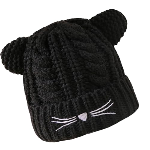 YCHUCH Winterkappen Kätzchen Ohren Gestrickt Für Halloween Cosplay Foto Requisiten Strickhut Für Jungen Und Mädchen Cartoon Ohr YCHUCH Winterkappen Kätzchen Ohren Gestrickt Für Halloween Cosplay Foto Requisiten Strickhut Für Jungen Und Mädchen Cartoon Ohr von YCHUCH