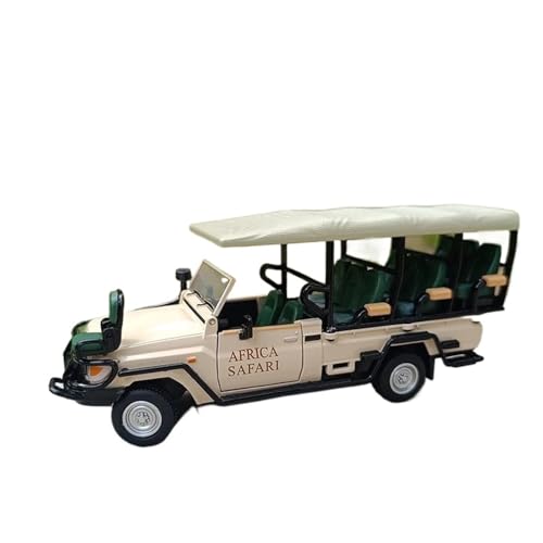 Miniatur Modelle 1/40 Für ReproduktionenThe Land Cruiser Alloy Car Vehicle Sightseeing Vehicle Toys Collection Display Originalgetreue Nachbildung von YCNXEB