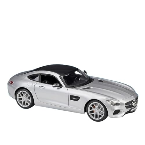 Miniatur Modelle 1 18 Für Mercedes Benz SLS AMG Alloy Sports Car Diecast Metal Toy Vehicle Model Simulation Originalgetreue Nachbildung(Gray) von YCNXEB