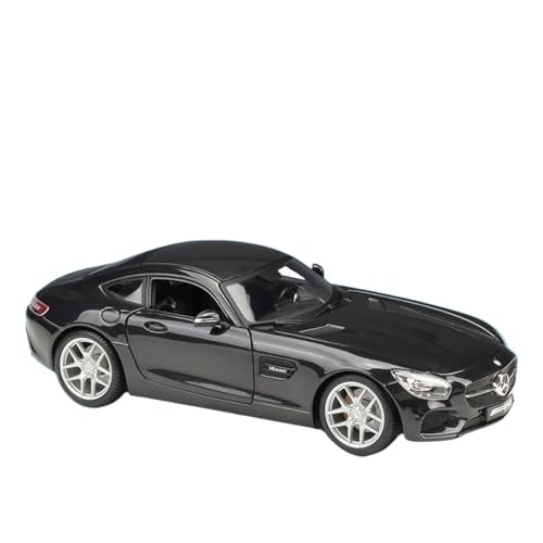 Miniatur Modelle 1 18 Für Mercedes Benz SLS AMG Alloy Sports Car Diecast Metal Toy Vehicle Model Simulation Originalgetreue Nachbildung(Schwarz) von YCNXEB