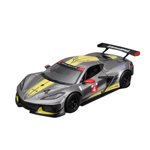 Miniatur Modelle 1 24 Für Chevrolet Corvette C8 R 2020 Legierung Sportwagen Diecast Spielzeugfahrzeuge Metall Rennwagen Modellsimulation Originalgetreue Nachbildung von YCNXEB