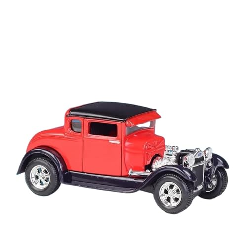 Miniatur Modelle 1 24 Für Ford Model A 1929 Alloy Classic Car Diecast Metal Toy Sports Car Model Simulation Collection Originalgetreue Nachbildung(Rot) von YCNXEB
