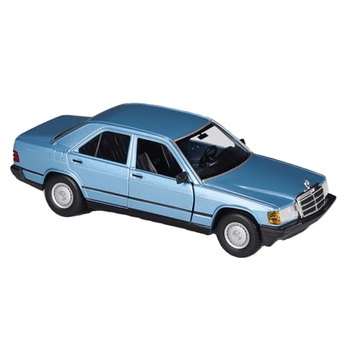 Miniatur Modelle 1 24 Für Mercedes-Benz 190E2.6 Simulationslegierungsmodellbausatz Spielzeugauto Mit Basisornament Originalgetreue Nachbildung von YCNXEB