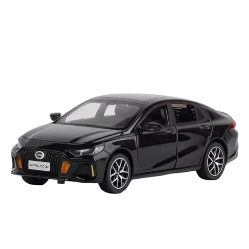 Miniatur Modelle 1 24 Für Trumpchi EMPOW YINGBAO Legierung Modell Auto Spielzeug Diecast Metall Casting Sound Und Licht Wohnkultur Sammlerstücke Originalgetreue Nachbildung(Schwarz) von YCNXEB