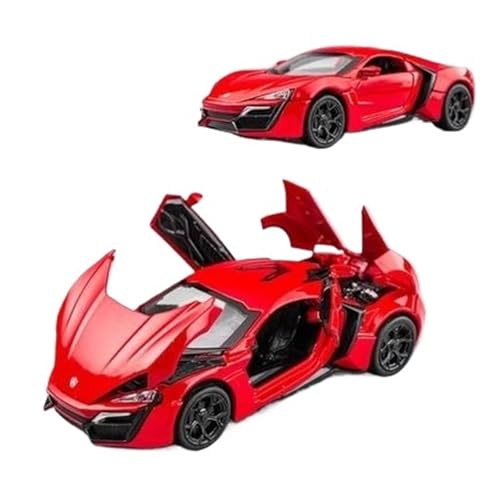 Miniatur Modelle 1 32 Für Lykan Hypersport Alloy Sport Car Model Diecast Metal Vehicles Supercar Simulation Collection Toy Originalgetreue Nachbildung von YCNXEB