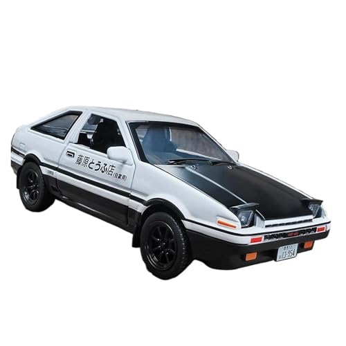 Miniatur Modelle 1 36 Für Movie Car INITIAL D AE86 Legierung Sportwagen Druckguss Simulation Metallfahrzeuge Automodell Sound Und Lichtspielzeug Originalgetreue Nachbildung von YCNXEB
