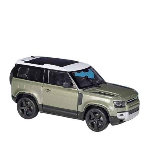 Miniatur Modelle 1:26 Für Land Rover Defender 90 SUVLegierungAutoOffroadFahrzeugeAutoModell Sportwagen-Rennspielzeugserie Originalgetreue Nachbildung(Grün) von YCNXEB