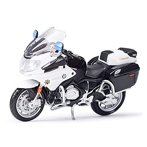 Motorrad in Limitierter Auflage 1 18 Für R1200 RT Polizei Druckguss Fahrzeug Sammlung Motorrad Modell Spielzeug Hobby Souvenir(3) von YCNXEB
