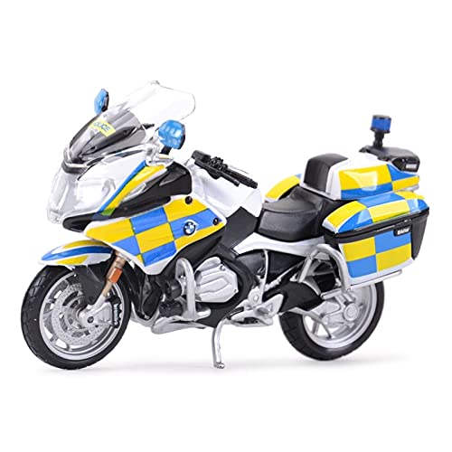 Motorrad in Limitierter Auflage 1 18 Für R1200 RT Polizei Druckguss Fahrzeug Sammlung Motorrad Modell Spielzeug Hobby Souvenir(Taglia unica) von YCNXEB