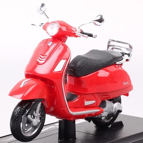 Motorrad in Limitierter Auflage 1 18 für Piaggio 2017 Vespa GTS 300 Druckguss Metall Modell Motorrad Spielzeug Sammlerstücke Hobby Souvenir von YCNXEB