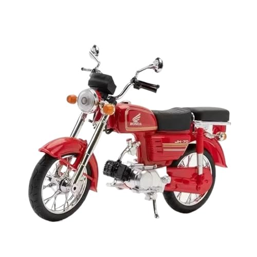 Motorrad in Limitierter Auflage 1:10 Für Honda JiaLing JH-70 Legierung Rennen Motorrad Diecast Simulation Motorrad Modell Sammlung Hobby Souvenir(Red) von YCNXEB