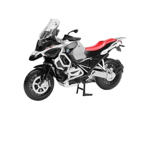 Motorrad in Limitierter Auflage 1:12 Für BMW R1250 GS Mit Sound Und Licht Racing Alloy Motorrad Modell Sammlung Dekoration Hobby Souvenir(Red) von YCNXEB