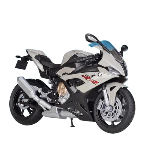 Motorrad in Limitierter Auflage 1:12 Für BMW S1000RR Legierung Klassische Motorrad Modell Erwachsene Hobby Simulation Sammlung Souvenirs Hobby Souvenir(Gray) von YCNXEB