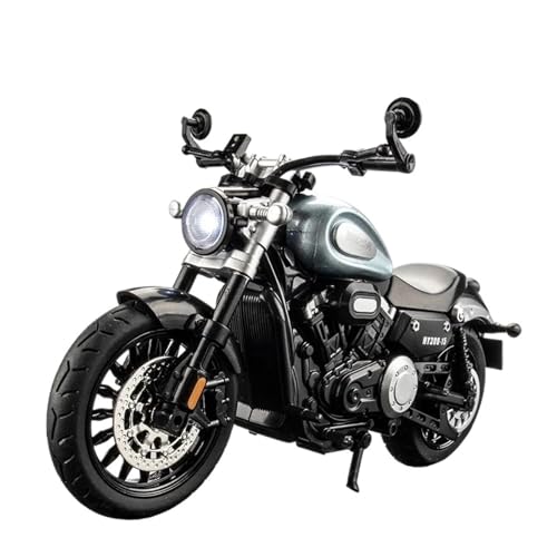 Motorrad in Limitierter Auflage 1:12 Für Benda GINGERLLA 300 Sound Und Licht Legierung Motorrad Modell Simulation Ornament Sammlung Hobby Souvenir(Blue) von YCNXEB