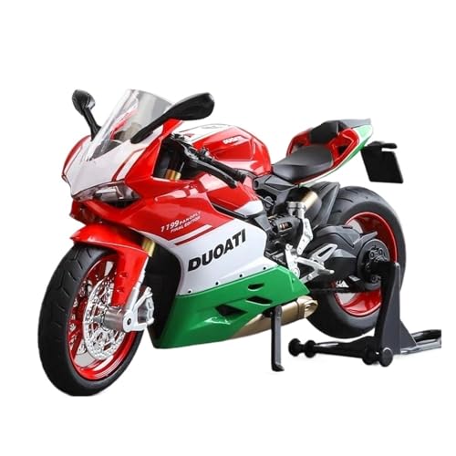 Motorrad in Limitierter Auflage 1:12 Für Ducati 1199 Panigale S Sound Und Licht Legierung Motorrad Modell Erwachsene Sammeln Hobby Souvenir von YCNXEB
