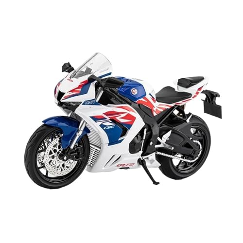 Motorrad in Limitierter Auflage 1:12 Für Honda CBR1000RR 2022 Mit Sound Und Licht Legierung Motorrad Modell Erwachsene Hobby Souvenir Hobby Souvenir(White) von YCNXEB
