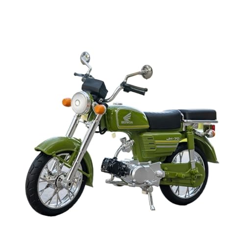 Motorrad in Limitierter Auflage 1:12 Für Jialing Honda JH70 Vintage Alloy Motorradmodell Miniatur Realistische Figuren Hobby Souvenir(Green) von YCNXEB