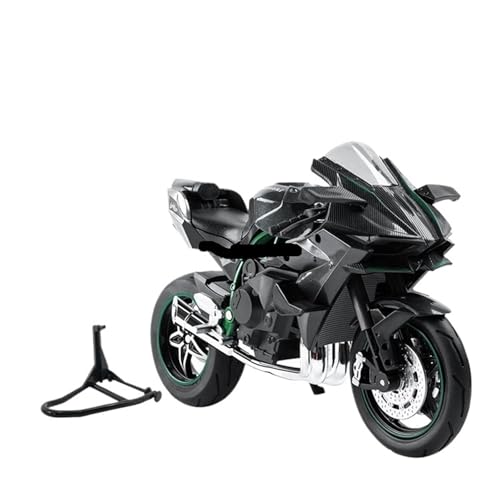Motorrad in Limitierter Auflage 1:12 Für Kawasaki H2R Legierung Motorrad Lokomotive Modell Miniatur Realistische Figuren Hobby Souvenir Motorrad in Limitierter Auflage 1:12 Für Kawasaki H2R Legierung Motorrad Lokomotive Modell Miniatur Realistische Figuren Hobby Souvenir von YCNXEB