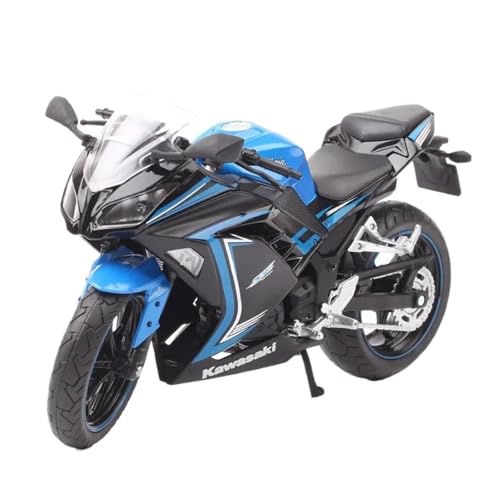 Motorrad in Limitierter Auflage 1:12 Für Kawasaki Ninja 250 Legierung Diecast Motorrad Modell Sammlerfiguren Erwachsene Hobby Souvenir Hobby Souvenir(Blue) von YCNXEB
