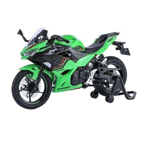 Motorrad in Limitierter Auflage 1:12 Für Kawasaki Ninja 400 Simulation Legierung Motorräder Modell Mit Sound Und Licht Sammlung Dekoration Hobby Souvenir(Green) von YCNXEB