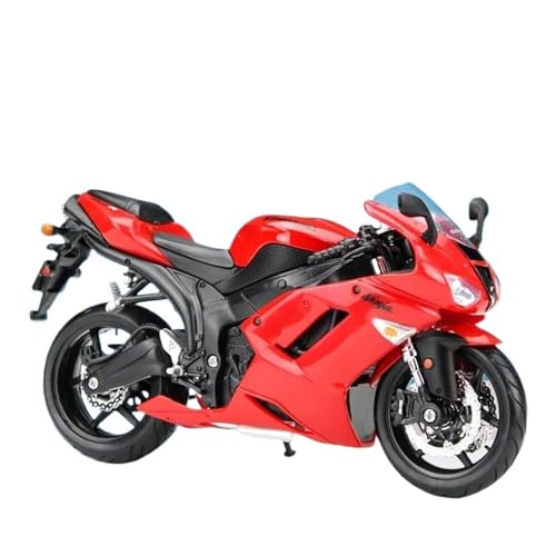 Motorrad in Limitierter Auflage 1:12 Für Kawasaki Ninja ZX6R Legierung Klassisches Motorradmodell Erwachsenen-Hobby-Simulationssammlung Souvenirs Hobby Souvenir(Red) von YCNXEB