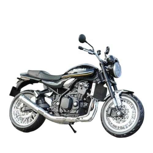 Motorrad in Limitierter Auflage 1:12 Für Kawasaki Z900RS Legierung Druckguss Motorrad Modell Simulation Sammlung Hobbys Figuren Hobby Souvenir(Black) von YCNXEB