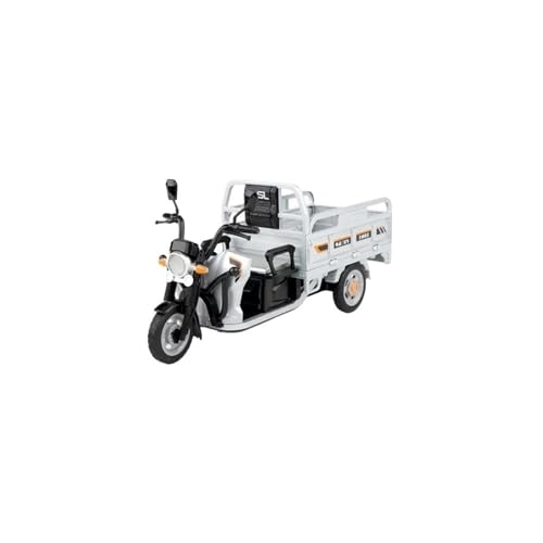 Motorrad in Limitierter Auflage 1:12 Für Sanbengzi Legierung Dreirad Motorrad Modell Sound Licht Erwachsene Hobby Sammlung Souvenirs Hobby Souvenir(White) von YCNXEB