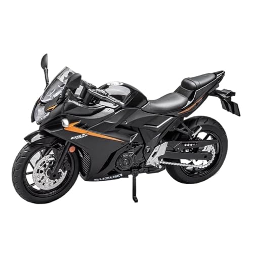 Motorrad in Limitierter Auflage 1:12 Für Suzuki GSX250R Legierung Diecast Motorrad Modell Sound Und Licht Simulation Ornament Sammlung Hobby Souvenir(Black) von YCNXEB