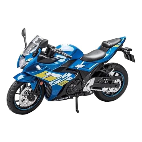Motorrad in Limitierter Auflage 1:12 Für Suzuki GSX250R Legierung Druckguss Motorrad Modell Spielzeug Fahrzeug Sammlung Sound Und Licht Hobby Souvenir(Blue) von YCNXEB