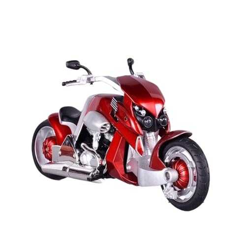 Motorrad in Limitierter Auflage 1:12 Für Yamaha Tyrannosaurus Motorrad Legierung Lokomotive Modell Statische Miniatur Figur Hobby Souvenir(Red) von YCNXEB