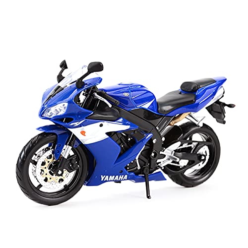 Motorrad in Limitierter Auflage 1︰12 Für Yamaha YZF-R1 Simulation Miniaturlegierung Motorrad Modell Spielzeug Geschenk Sammlung Dekoration Hobby Souvenir(Blau) von YCNXEB