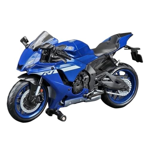 Motorrad in Limitierter Auflage 1:12 Für Yamaha YZF-R1M 60. Jahrestag Legierung Motorrad Modell Sammlung Display Dekoration Hobby Souvenir von YCNXEB