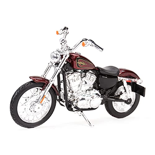 Motorrad in Limitierter Auflage 1︰18 Für 2012 XL1200V 72 Modell Spielzeug Dekoration Erwachsene Geschenke Für Kinder Hobby Souvenir(Grün) von YCNXEB