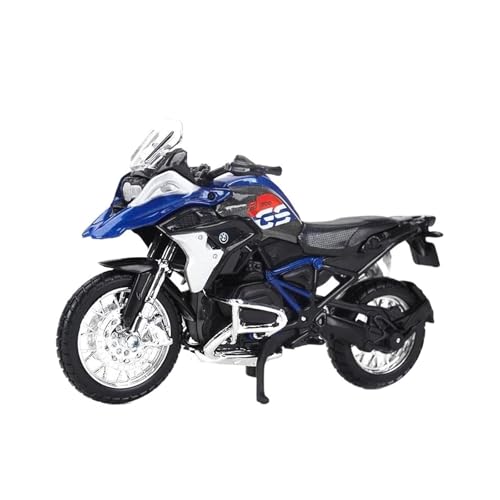Motorrad in Limitierter Auflage 1:18 Für BMW R1200GS 2017 Statisches Druckguss-Motorradmodell Simulation Für Erwachsene Jungen Hobby-Sammlung Hobby Souvenir(Blue) von YCNXEB