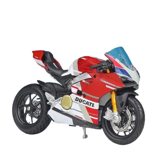 Motorrad in Limitierter Auflage 1:18 Für Ducati Panigale V4 S Corse Alloy Motorradmodell Hochsimulationssammlung Souvenir Hobby Souvenir von YCNXEB