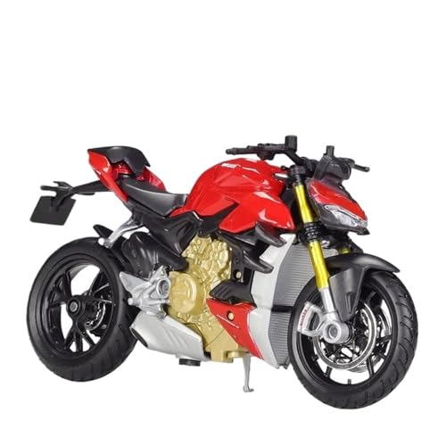Motorrad in Limitierter Auflage 1:18 Für Ducati Super Naked V4 S Legierung Motorradmodell High Simulation Erwachsene Hobbysammlung Souvenir Hobby Souvenir von YCNXEB