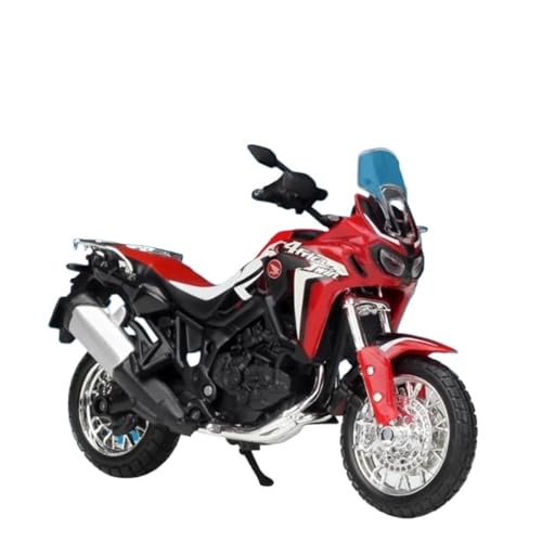 Motorrad in Limitierter Auflage 1:18 Für Honda Africa Twin DCT Legierung Klassische Motorrad Modell Erwachsene Hobby Simulation Sammlung Hobby Souvenir(Red) von YCNXEB