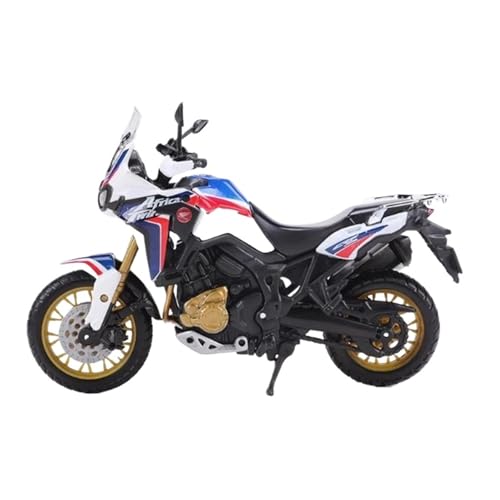 Motorrad in Limitierter Auflage 1:18 Für Honda Twin DCT Statisches Druckguss-Motorradmodell Simulation Fans-Sammlung Display-Souvenirs Hobby Souvenir(White) von YCNXEB