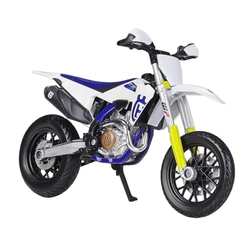 Motorrad in Limitierter Auflage 1:18 Für Husqvarna FS450 Supermoto Simulation Legierung Motorrad Modell Simulation Sammlung Hobby Hobby Souvenir von YCNXEB